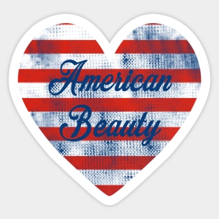 American beauty Sticker